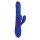 Evolved Grand Slam Rabbit Vibrator Blau 25,4 cm