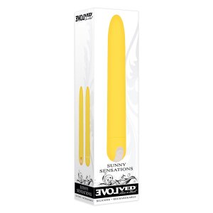 Evolved Sunny Sensations Vibrator Gelb 18,6 cm