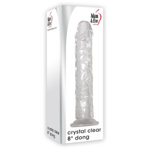 A&E Crystal Clear 8 Inch Dong - 21,6 cm