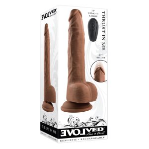 Evolved Thrust In Me Dark Realistischer Vibrator Braun...