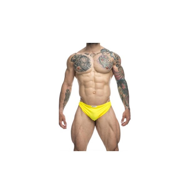 J+S Running Short Yellow S/M - L/XL