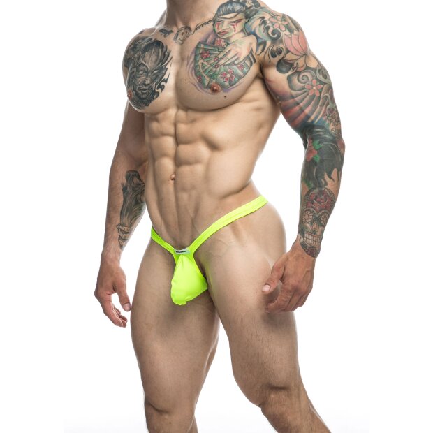 J+S Bulge Thong Yellow S - XL