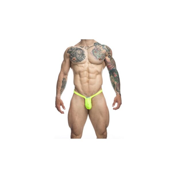J+S Bulge Thong Yellow S - XL
