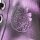 OUTLET Angry Itch 08-Loch Leder Stiefel Violet Rub-Off Größe 44