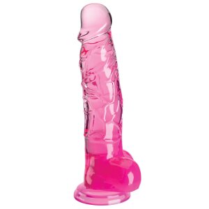 King Cock KingCockClear Dildo Pink 22,2 cm