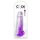King Cock KingCockClear 8 w balls Dildo Lila 22,2 cm