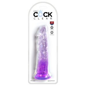 King Cock Dildo Lila 21,8 cm