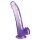 KingCockClear 9 w balls Purple 24,8 cm