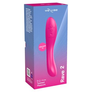 WE-VIBE Rave 2 G-spot vibrator pink