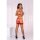 CoFashion Lingerie Raacing body plus stocking rot L/XL