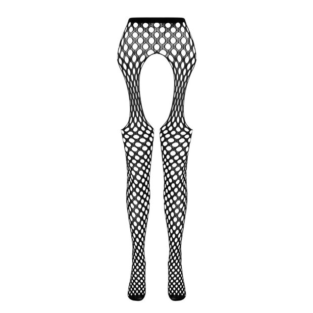 Passion ECO Strumpfhose ouvert white S/L