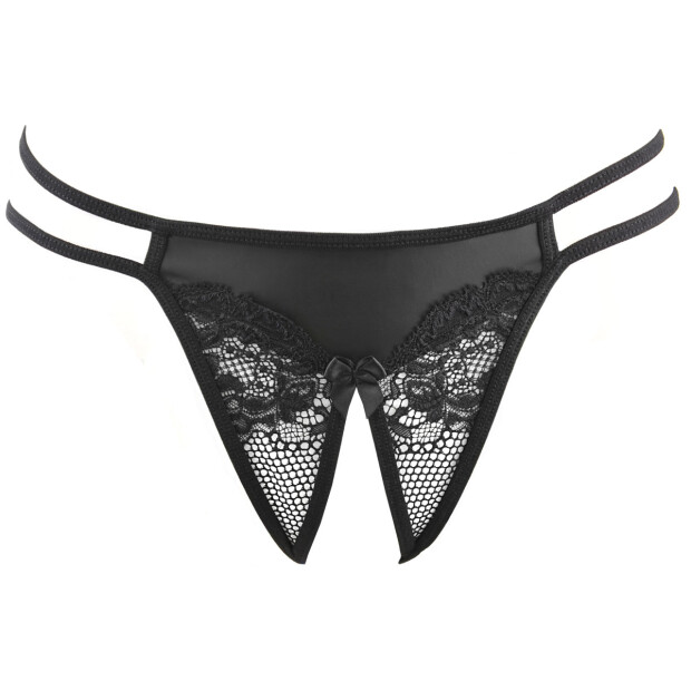 Axami string ouvert black L