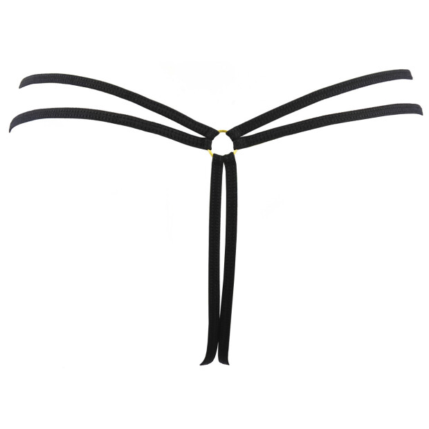 Axami string ouvert black L