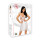 Beauty Night Fashion Adelaide chemise weiß