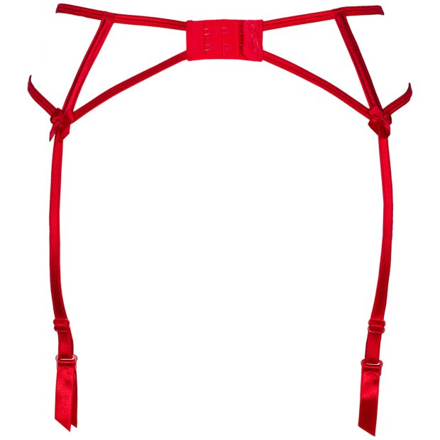 Axami garter belt red