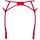 Axami garter belt red