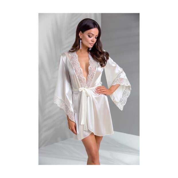 Casmir Inoe peignoir & thong ecru