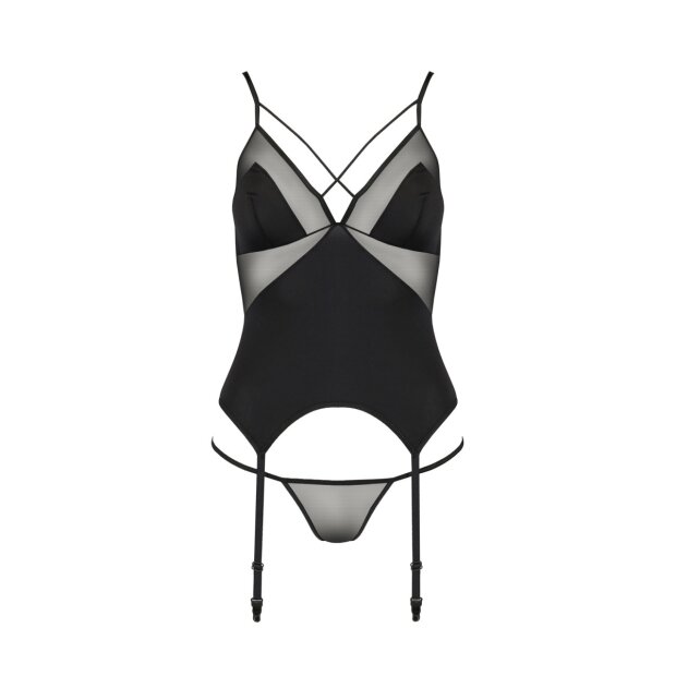 Avanua Quella corset & thong black