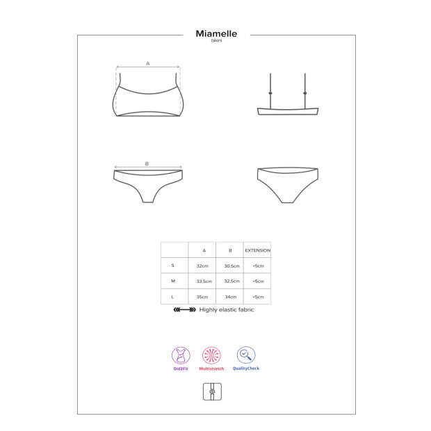 Obsessive Miamelle bikini orange