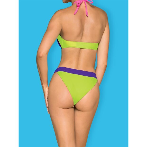 Obsessive Playa Norte swimsuit green-purple
