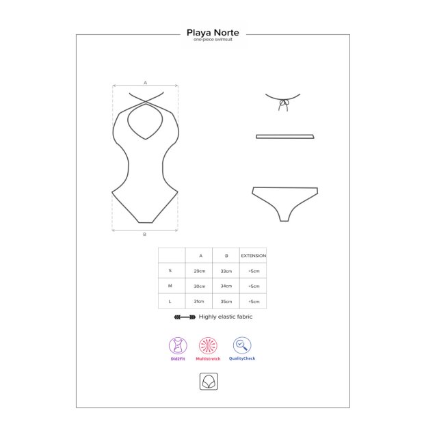 Obsessive Playa Norte swimsuit green-purple