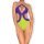 Obsessive Playa Norte swimsuit green-purple