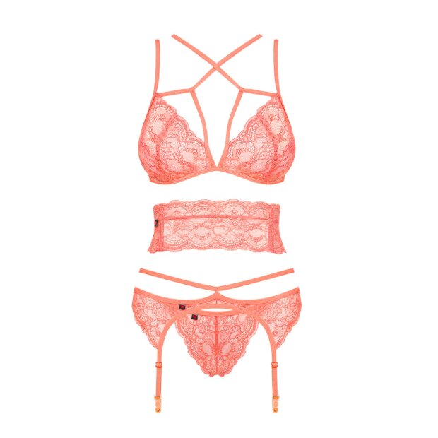 Obsessive Frivolla 4pcs set coral