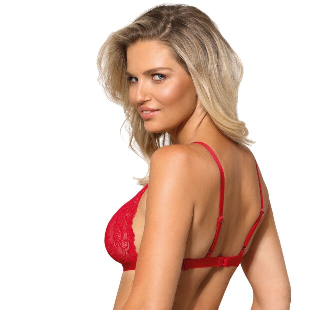 Róza Cyria soft-bra red