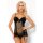 LivCo Corsetti Fashion Bakosana chemise & thong with choker black