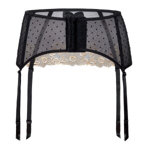Róza Nefer garter belt gold