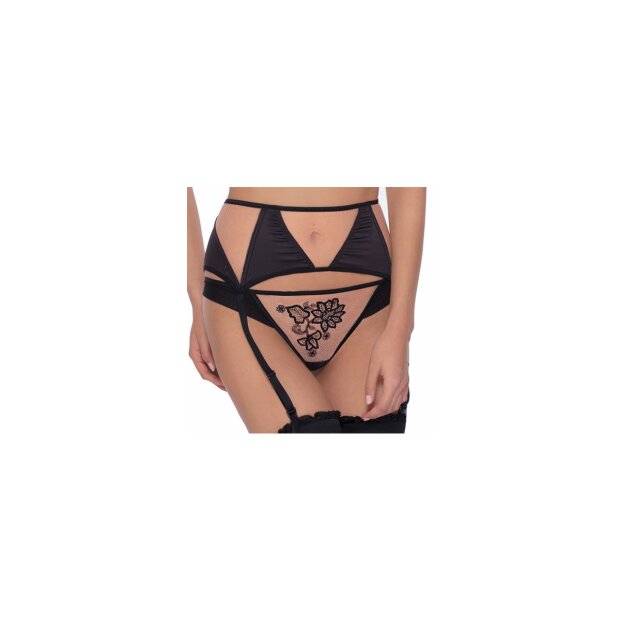 Róza Mehendi garter belt schwarz