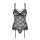 Obsessive corset & thong black