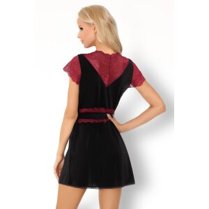 LivCo Corsetti Fashion Kumiko dressing gown black-purple