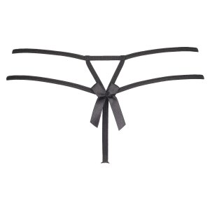 Axami Plus Size string black