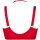 Axami Plus Size bra red