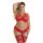 Axami Plus Size string red
