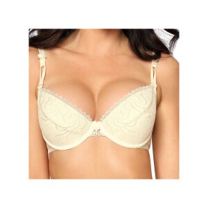 Róza Anuk push-up bra ecru