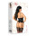 Beauty Night Fashion Lauren corset & thong black