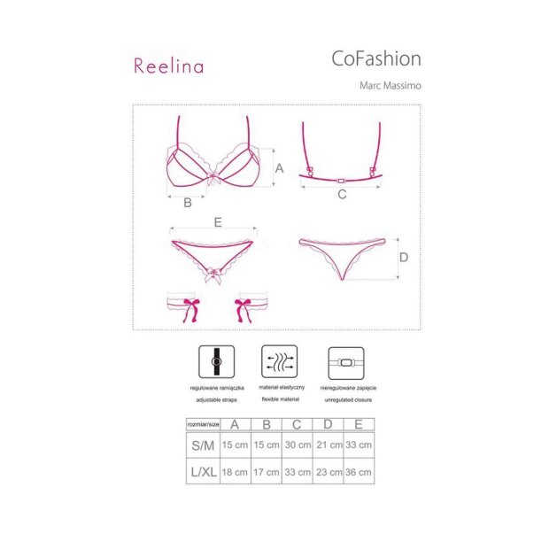 CoFashion Lingerie Reelina Set nude