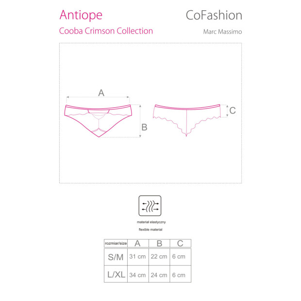 CoFashion Lingerie Antiope panty rot