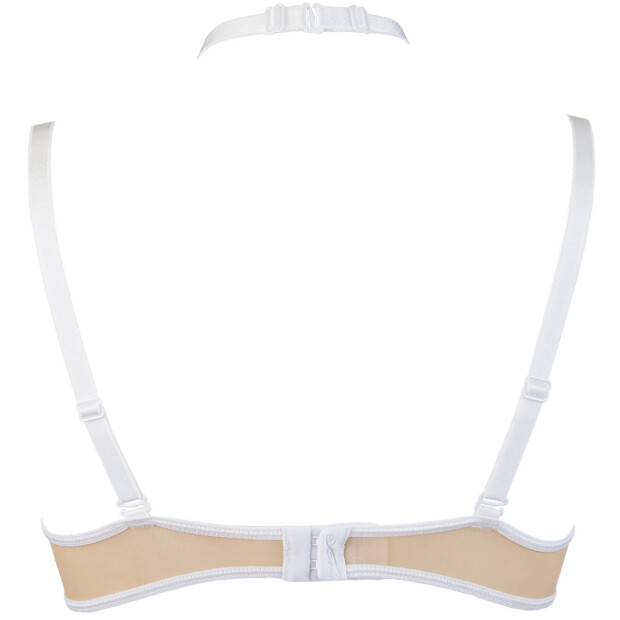 Axami bra white with open cups