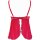 Axami babydoll & string red