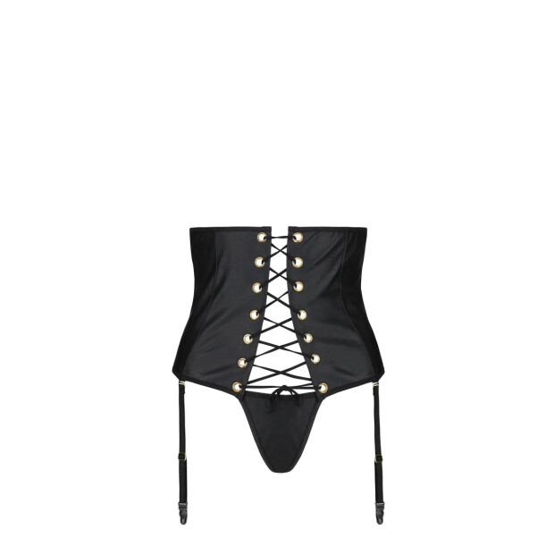 Passion Celin corset & thong black