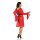 Beauty Night Fashion Valentina peignoir & thong red
