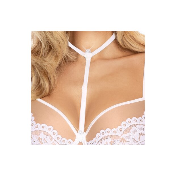 Róza Torfi chocker white