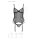 Passion ECO Leafa corset & thong black
