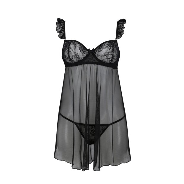 Avanua Milagros chemise & thong black