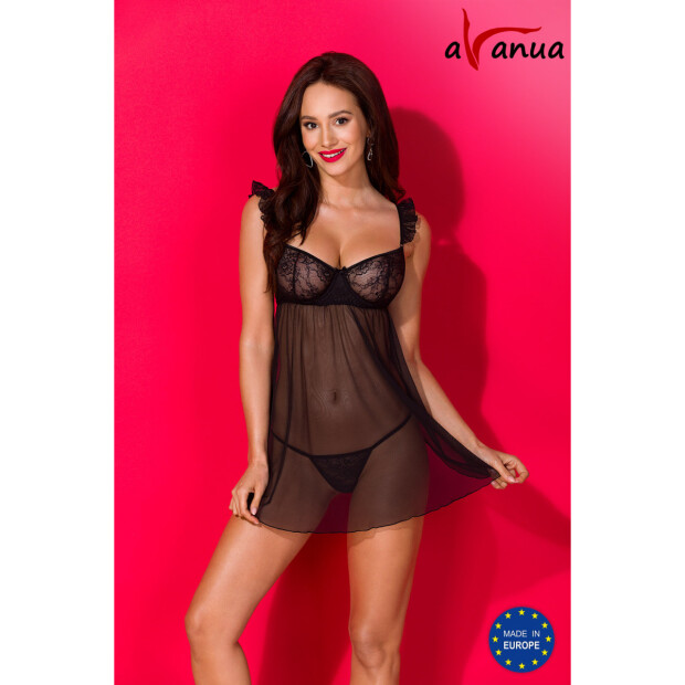 Avanua Milagros chemise & thong black