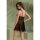 Passion ECO Selaginella chemise & thong black