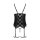 Passion Angelica corset & thong black